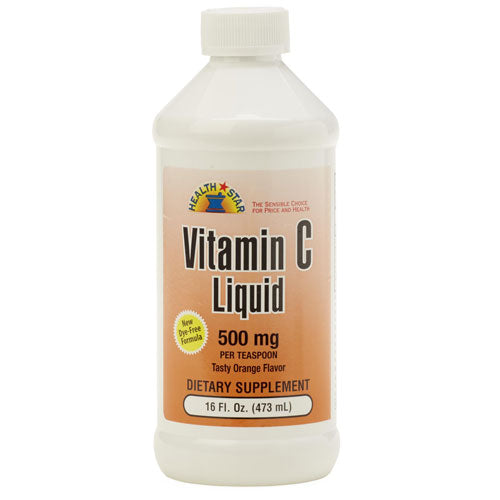 Vitamin C Liquid  500 mg-5 mL , 16 oz.