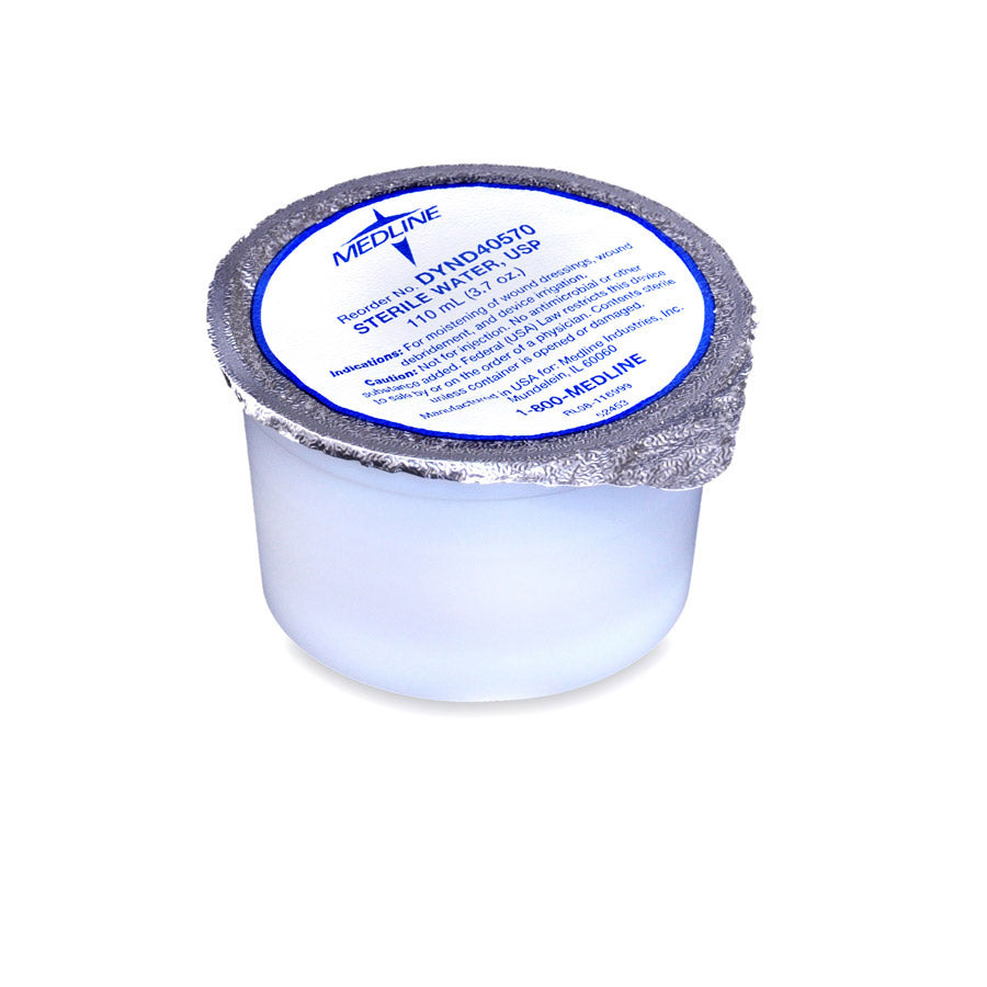Water Sterile 110 Ml Cup