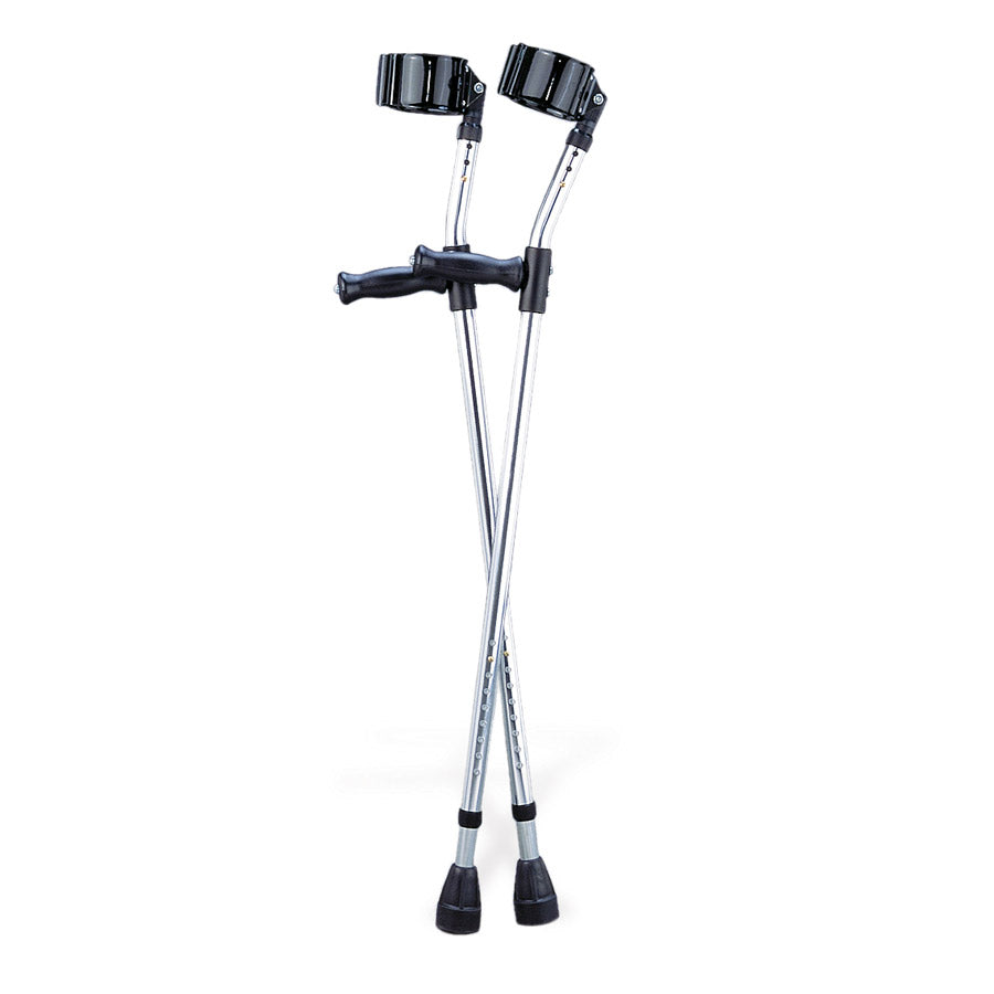 Crutch Aluminum Forearm F-O Tall Adult