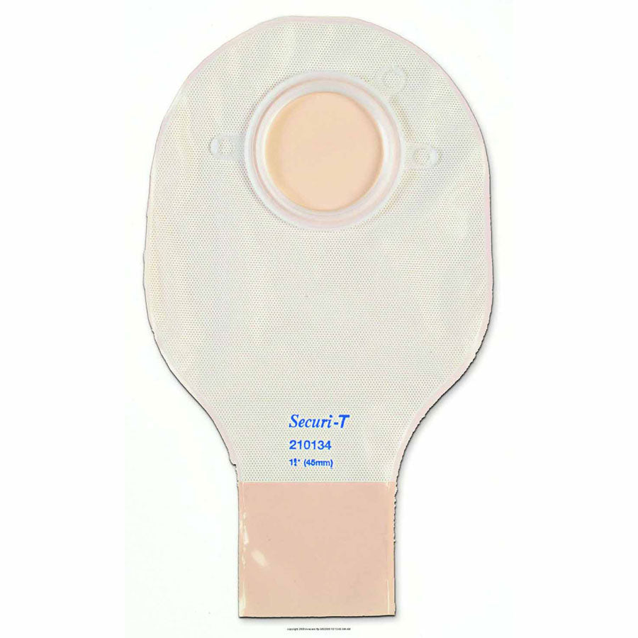 Securi-T™ Two-Piece 9" Drainable Pouch