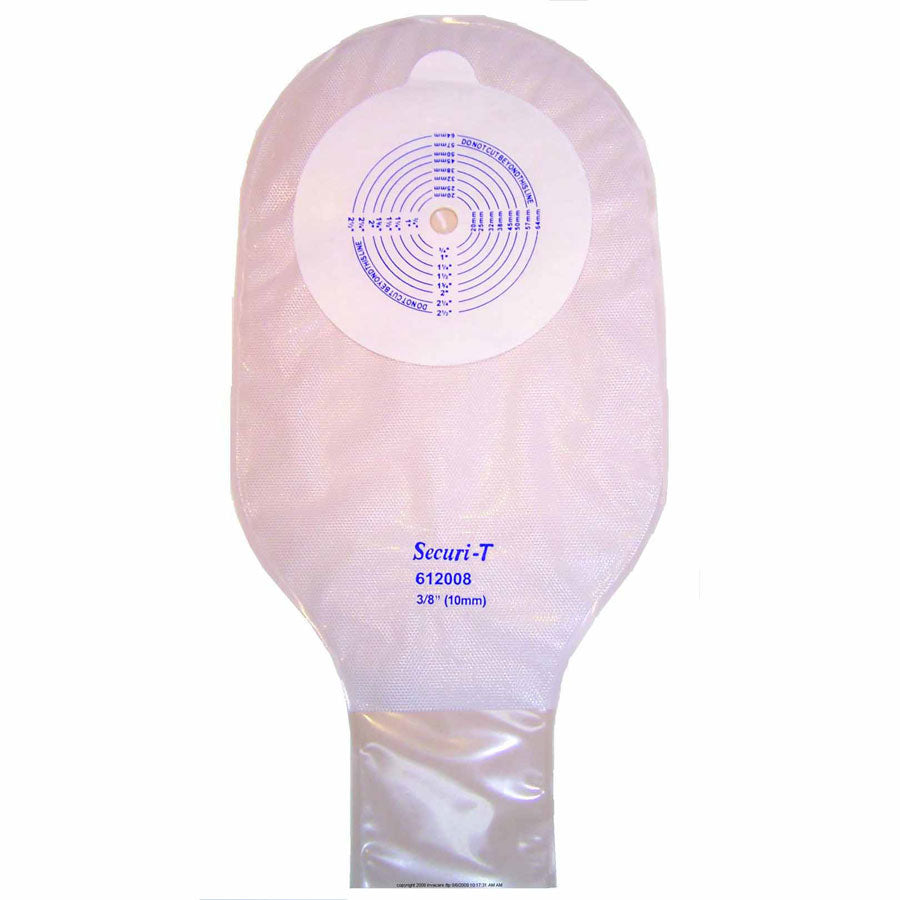 Securi-T One-Piece Drainable Pouch