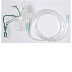 Mask Oxygen Med. Concentration Adult 7 Tub