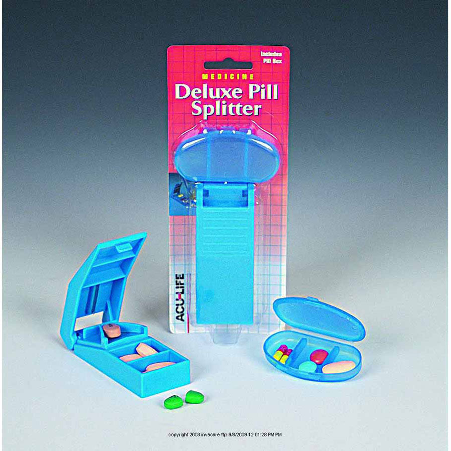 ACU-LIFE® Deluxe Pill Box & Splitter