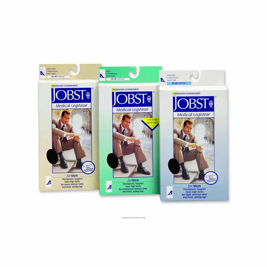 Jobst® for Men Knee-High Socks, 20 - 30 mmHg & 30 - 40 mmHg