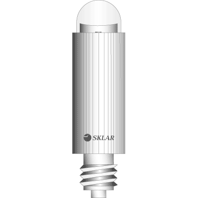 Xenon Fiberoptic Lamp Gold Plated Base Standard Thread 3.5 Volts - 07-1128
