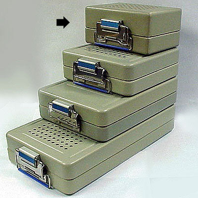 SklarTite Sterilization Container 8" Wide x 12" Long x 4" High - 10-1217