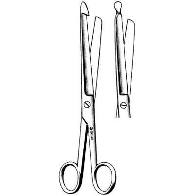 Enterotome Scissors 8 1-4" - 15-1285