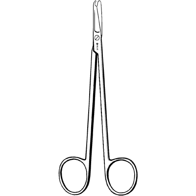 Long Oral Stitch Scissors 6 1-4" - 15-1358