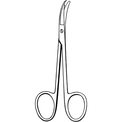 Econo Littauer Suture Scissors 3 1-2" - 21-346