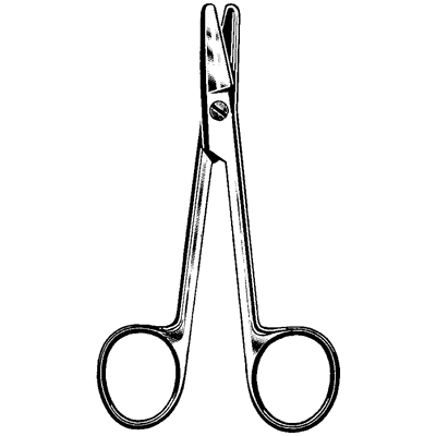 Econo Wire Cutting Scissors 4 1-2" - 21-363
