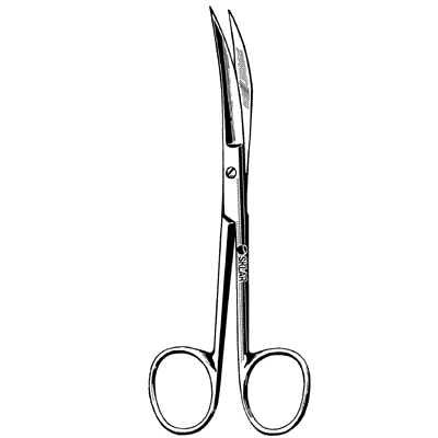 Sklarlite Extra Delicate Operating Scissors 4 1-2" - 23-1136