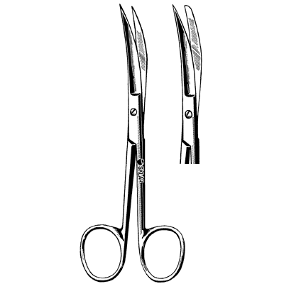 Sklarlite Extra Delicate Operating Scissors 4 1-2" - 23-1140