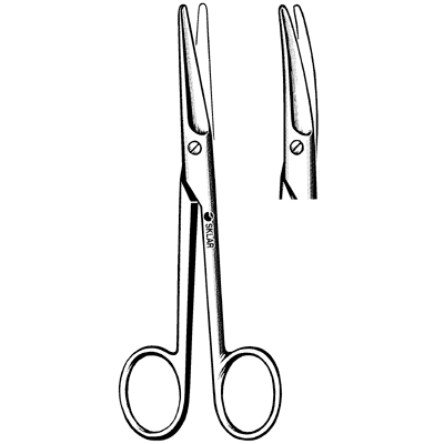 Sklarlite Mayo Dissecting Scissors 5 1-2" - 23-1166