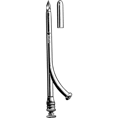 Ochsner Trocar 10 French For 6 French Catheter - 34-1410