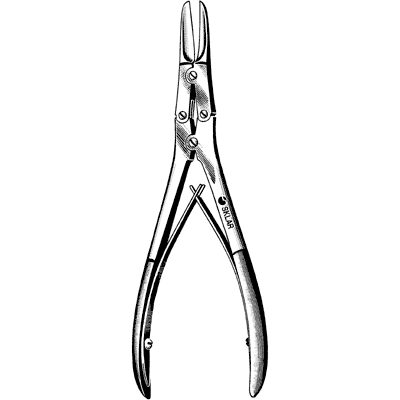 Rowland Bone Cutting Forceps 7" - 41-1175