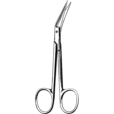 Sklar Angular Scissors 4 3/4