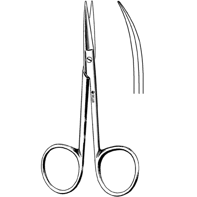 Sealy Dissecting Scissors 4 1-4" - 64-3288