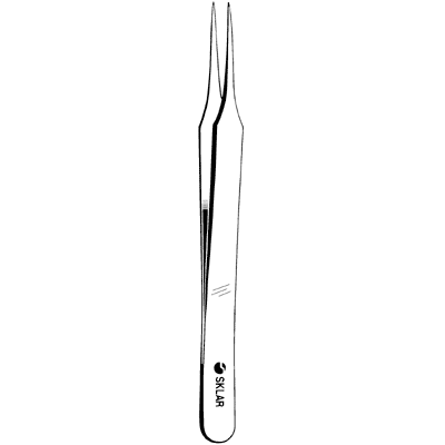 Jeweler Style Forceps Straight Delicate #4 - 66-7542