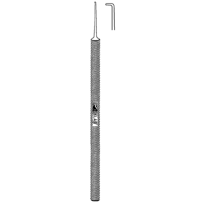 Sinskey Micro Iris Hook Straight Blunt Tip 0.25mm Diameter - 66-7710