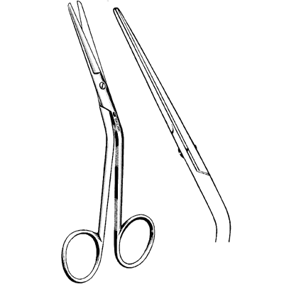 Fomon Nasal Scissors 5" - 70-4350