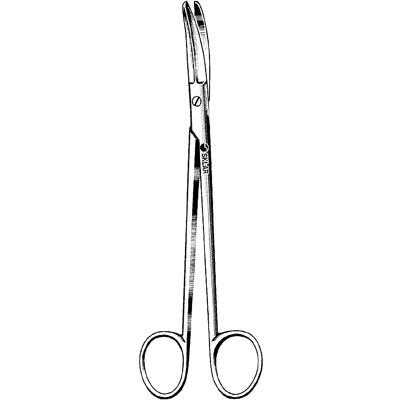 Boettcher Tonsil Scissors 7" - 75-5070