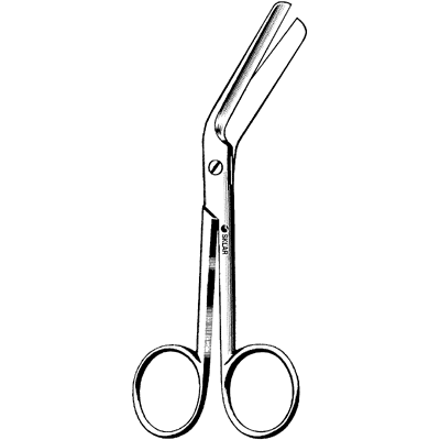 Embruotomy Scissors Braun Episiotomy Scissors 5 1/2
