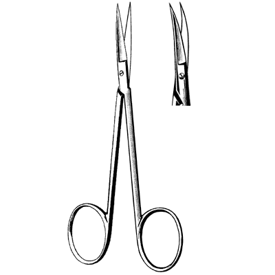 Surgi-OR Iris Scissors 3 1-2" - 95-107