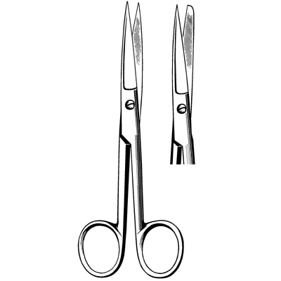 Surgi-OR Operating Scissors 4 1-2" - 95-265