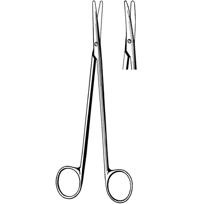 Surgi-OR Metzenbaum Dissecting Scissors 7" - 95-340