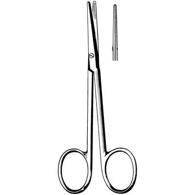 Surgi-OR Strabismus Scissors 4 1-2" - 95-360