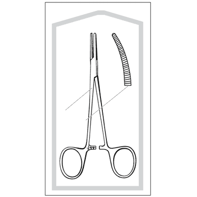 Econo Sterile Halsted Forceps 5" - 96-2539