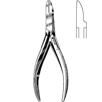 SklarTaper Littauer Cutting Forceps 5" - 97-1174