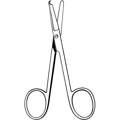 Merit Spencer Stitch Scissors 3 1-2" - 97-346