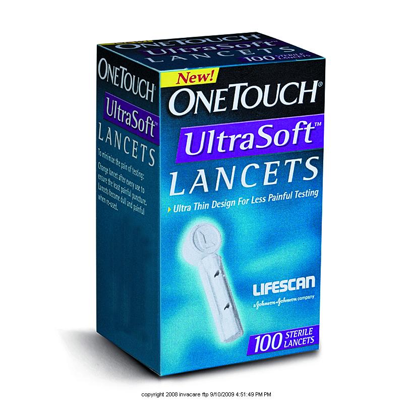 OneTouch® UltraSoft® Lancets
