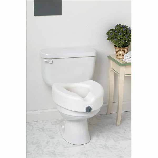 Medline Elevated Toilet Seat Without Arms (MDS80314H)