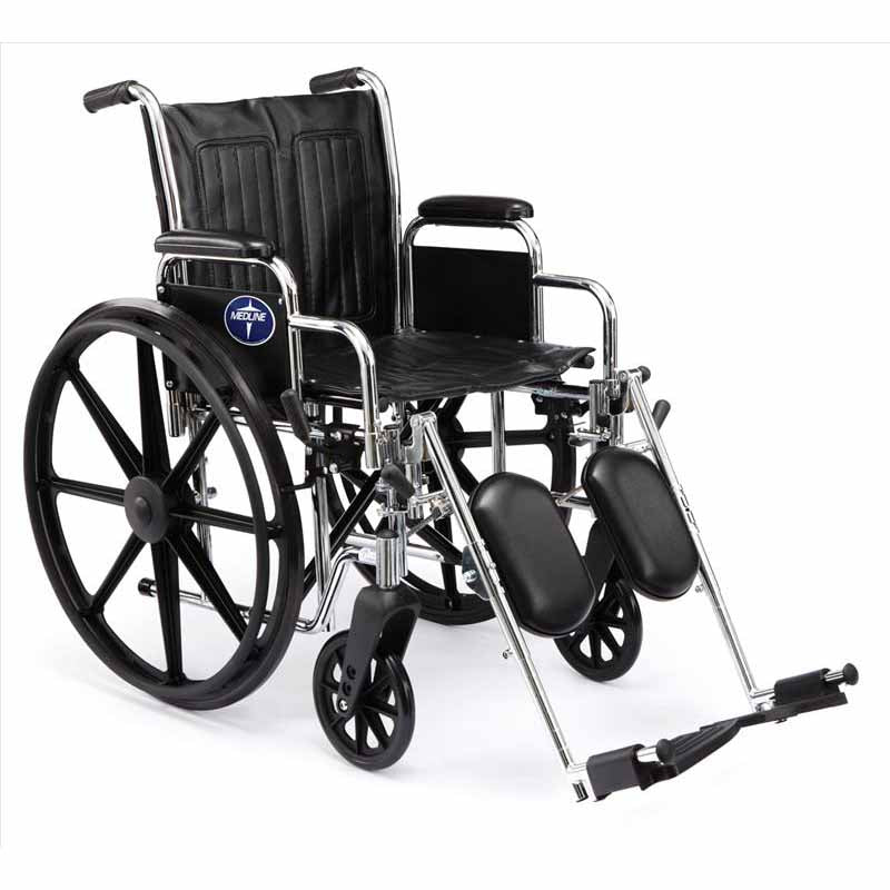 Medline Excel 2000 Wheelchairs Fixed Arms (MDS806150D)