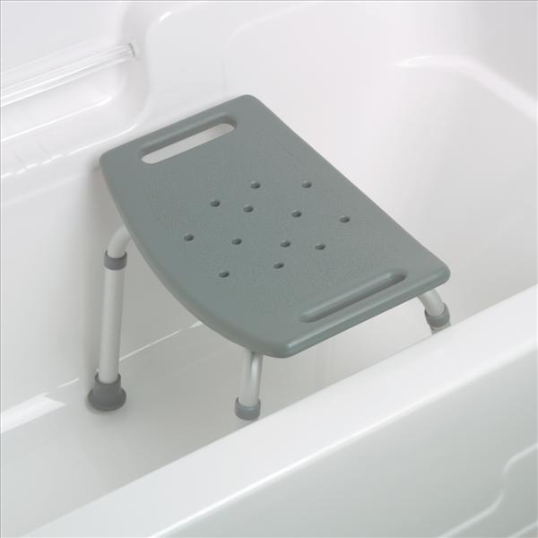 Medline Aluminum Bath Benches without Back (MDS89740RH)