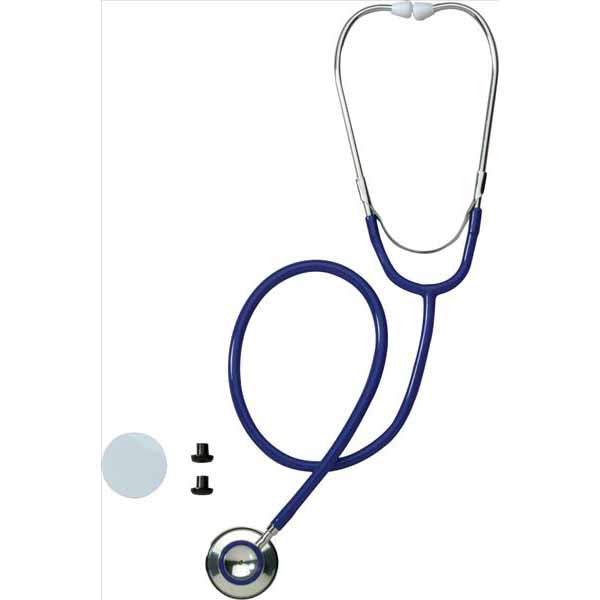 Medline Single-Head Stethoscope, Black (MDS926101)