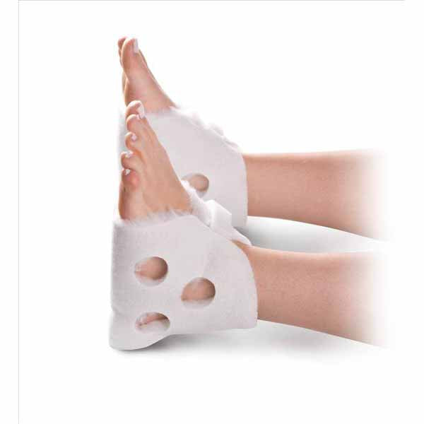 Medline Ventilated Heel Protectors, White, Unisize (MDT823290)