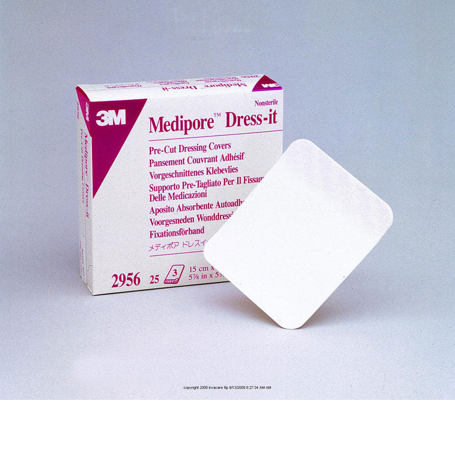 3M Medipore Soft Cloth Pre-Cut Dressing Covers