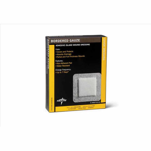 Medline Sterile Border Gauze (MSC3244) - Medical Supply Group