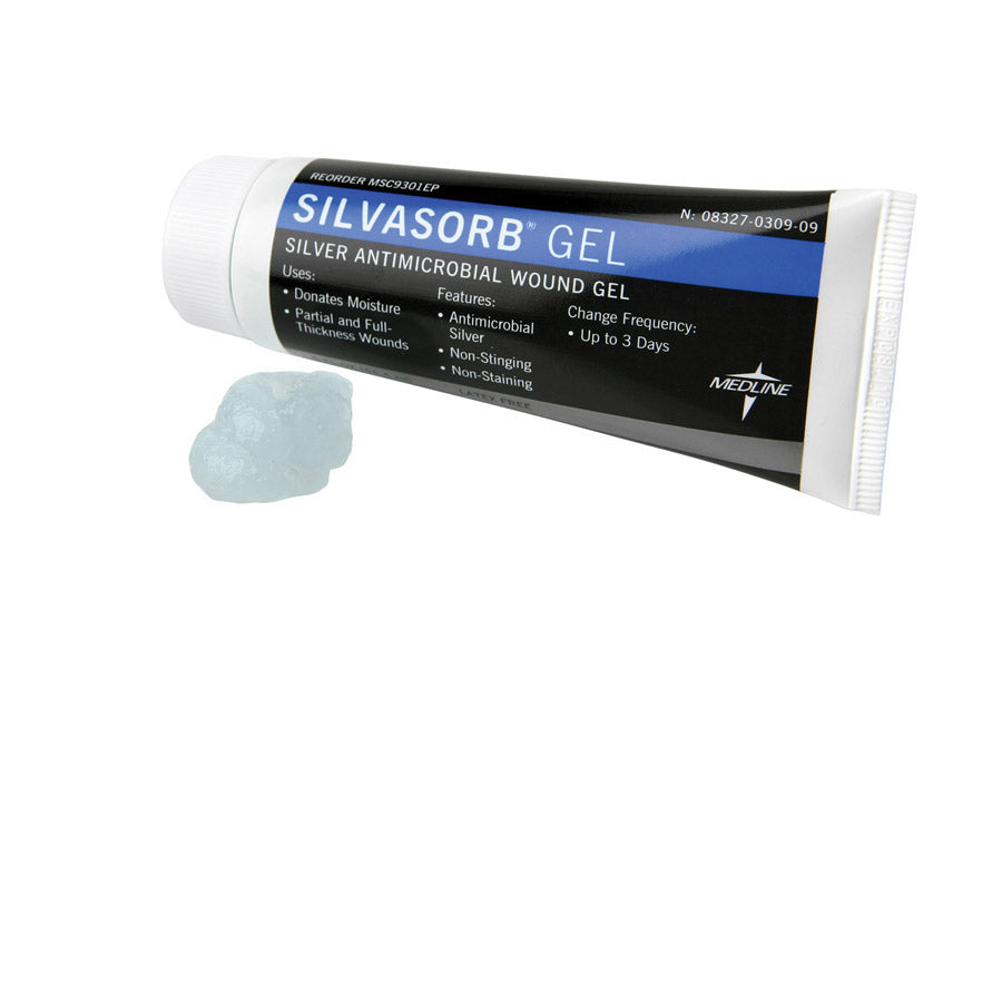Hydrogel Silver Silvasorb 1.5Oz Tube