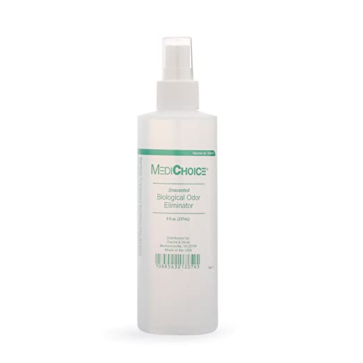 MediChoice Biological Odor Eliminator Unscented 8 oz Spray (OE8121)