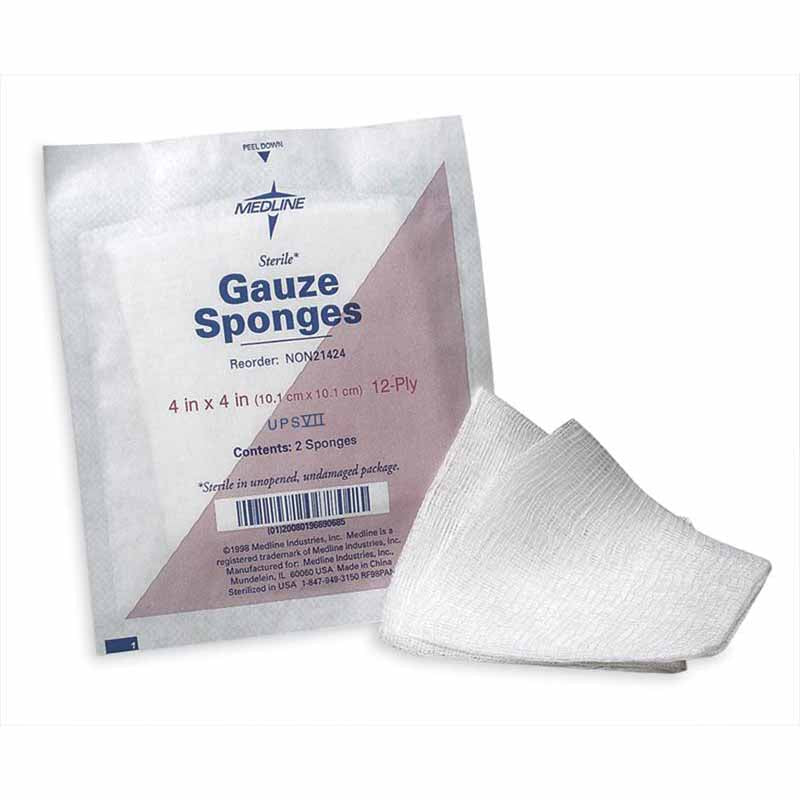 Medline Woven Sterile Gauze Sponges (NON21448)