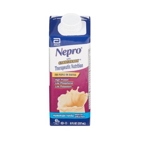 Supplement Nepro W-Carb Steady 8oz Carton, Vanilla