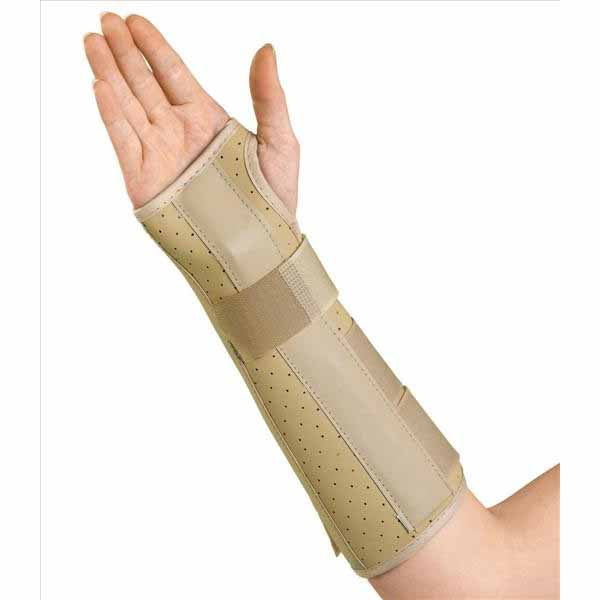 Medline Vinyl Wrist and Forearm Splints, Small (ORT18100RS) - Medical ...