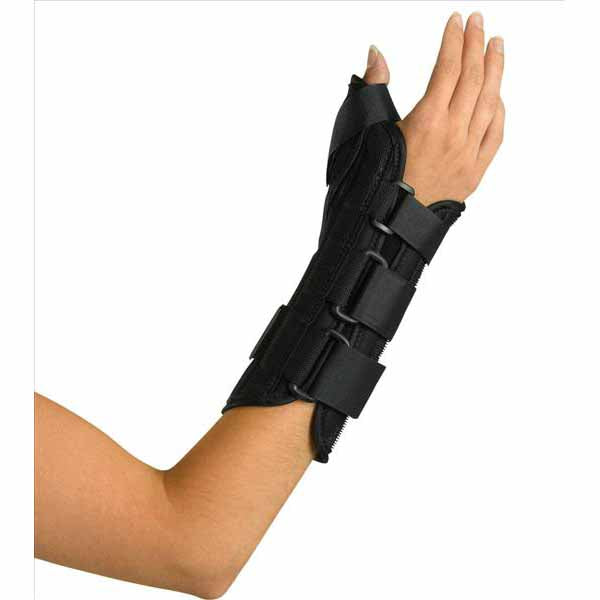 Medline Wrist and Forearm Splint with Abducted Thumb, Medium (ORT18210RM)