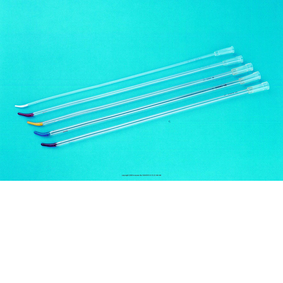 Tiemann Coudé Solid Tip Plastic Catheter - Sterile
