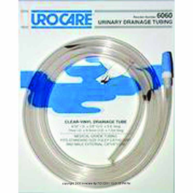 Urocare® Clear Vinyl & White Rubber Drainage & Extension Tubing
