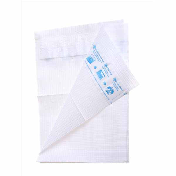 Medline Napkleen Disposable Clothing Protectors, Light Blue (VLMP8101)